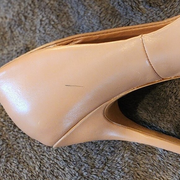 Steve Madden Nude Pointed-Toe Stiletto Pumps – Size 9  Classic nude - Picture 9 of 10